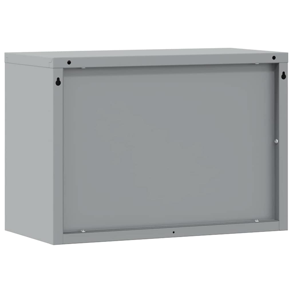 Mobile per attrezzi Nero e Grigio 50 x 25 x 35 cm | homemem39
