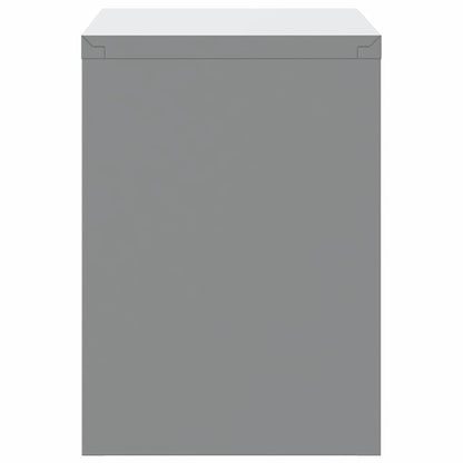 Mobile per attrezzi Nero e Grigio 50 x 25 x 35 cm | homemem39