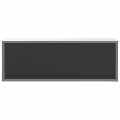 Mobile per attrezzi Nero e Grigio 100 x 25 x 35 cm | homemem39