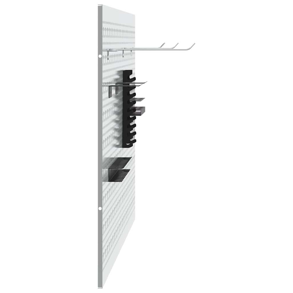 Pannello per attrezzi 2 pcs Grigio 100 x 1 x 60 cm