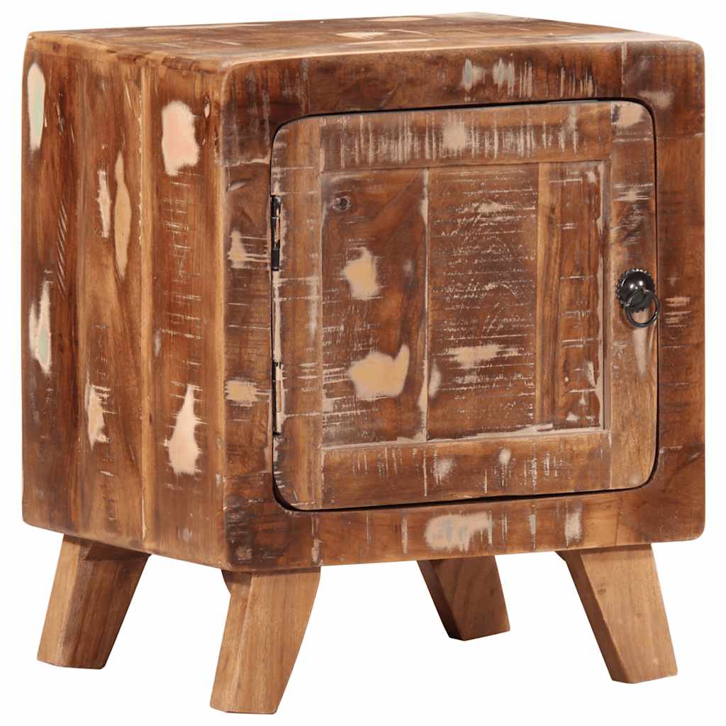 Comodino 40x32x46 cm in Legno Massello di Recupero | homemem39