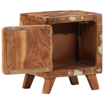 Comodino 40x32x46 cm in Legno Massello di Recupero | homemem39