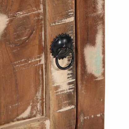 Comodino 40x32x46 cm in Legno Massello di Recupero | homemem39