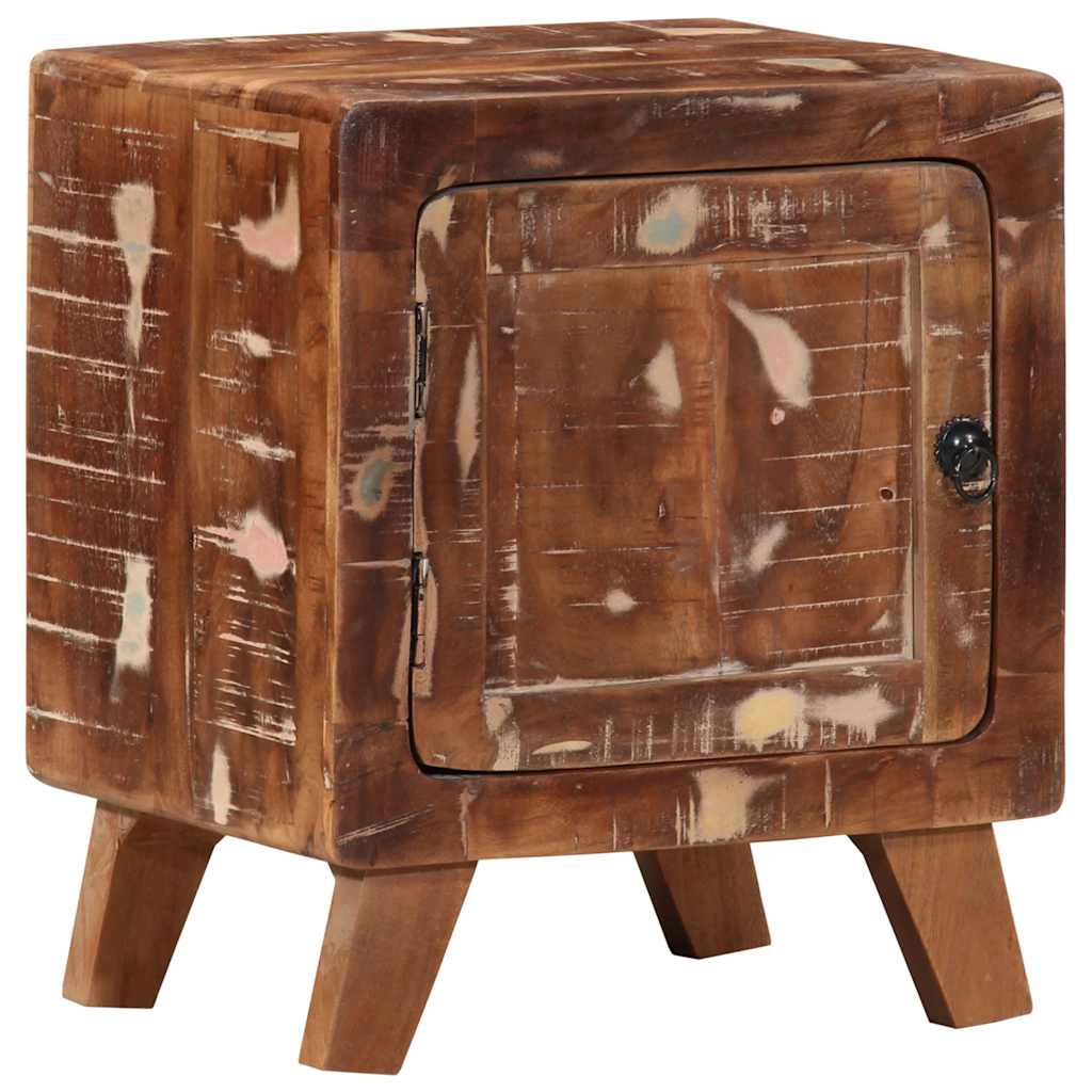 Comodino 40x32x46 cm in Legno Massello di Recupero | homemem39