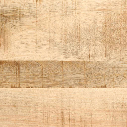 Comodino 40x32x46 cm in Legno Massello di Mango Grezzo | homemem39