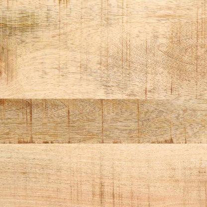 Mobile Porta TV 105x46x32 cm in Massello di Mango Grezzo - homemem39