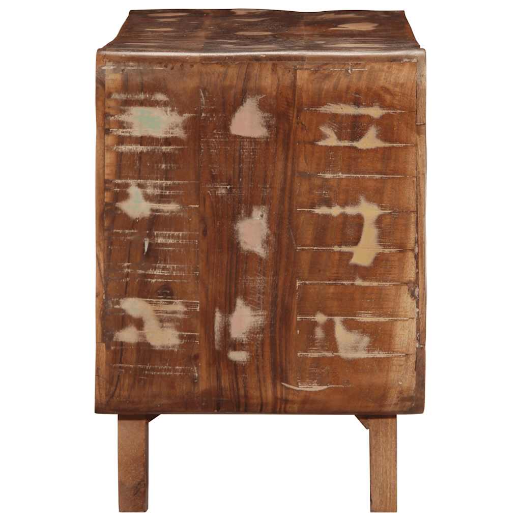 Mobile Porta TV 105x46x32 cm in Legno Massello di Recupero - homemem39