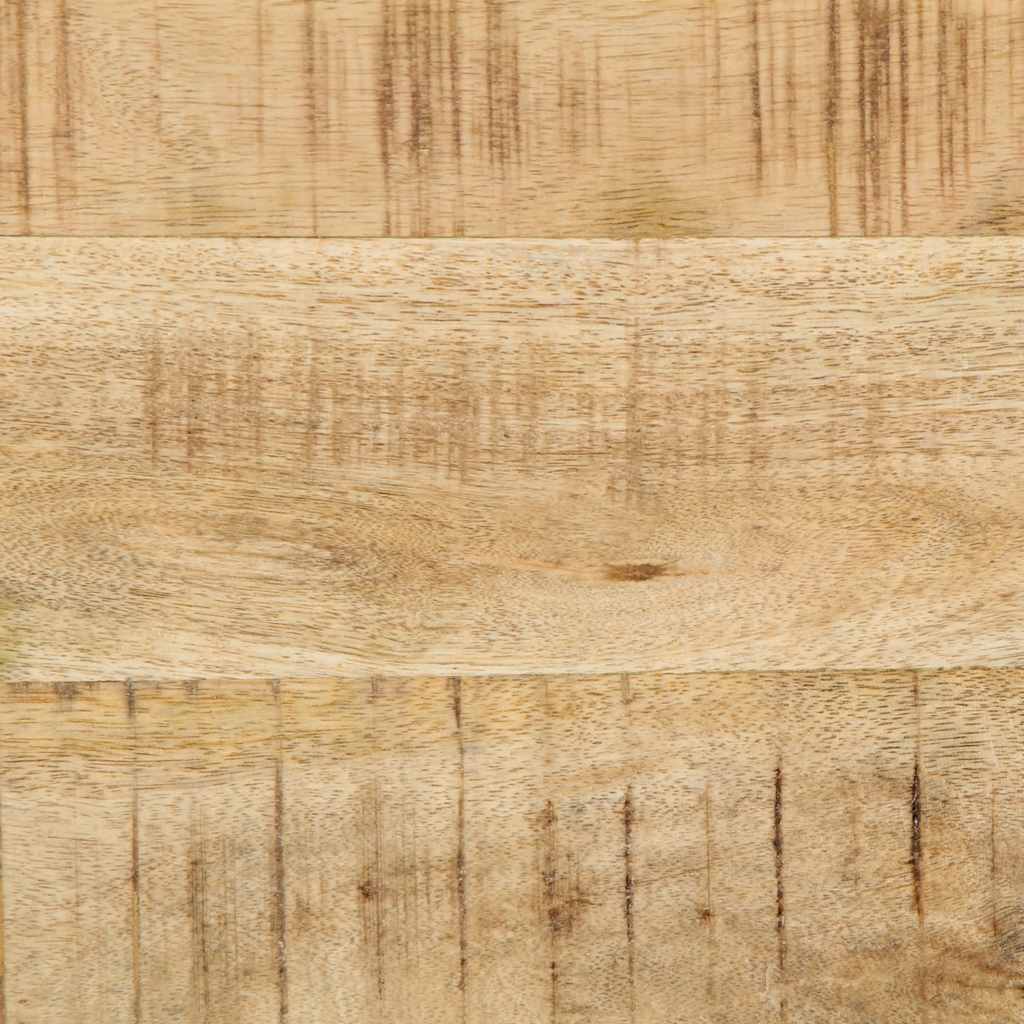 Mobile TV a Parete 100x32x25 cm Legno Grezzo Massello di Mango | homemem39