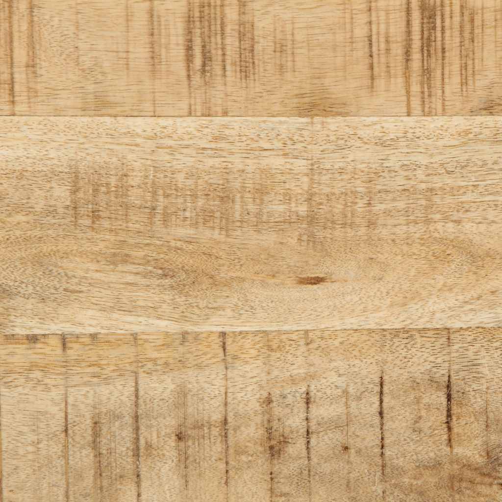 Mobile TV a Parete 100x32x25 cm Legno Grezzo Massello di Mango - homemem39