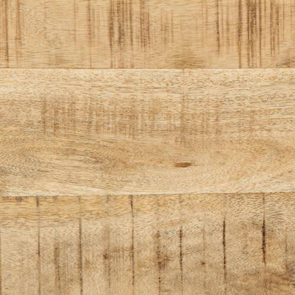 Mobile TV a Parete 100x32x25 cm Legno Grezzo Massello di Mango - homemem39