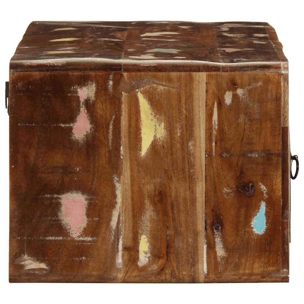 Mobile TV a Parete 100x32x25 cm in Legno Massello di Recupero - homemem39