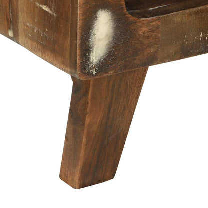 Tavolino da salotto 90 x 50 x 35 cm Legno Recuperato Massello | homemem39