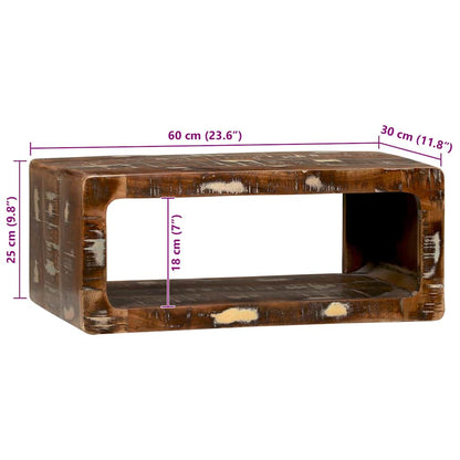 Mobile TV 60 x 30 x 25 cm Legno massello di recupero