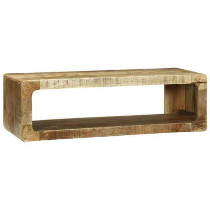 Mobile TV Marrone 80 x 30 x 25 cm Legno massello di mango