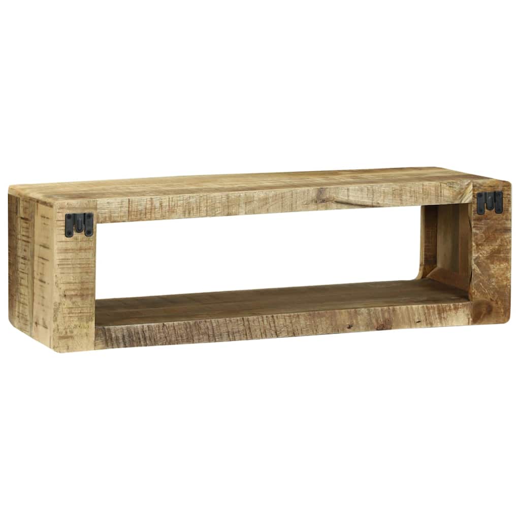 Mobile TV Marrone 80 x 30 x 25 cm Legno massello di mango
