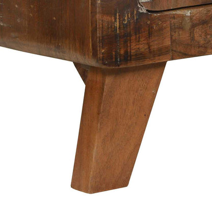 Tavolino da salotto Multicolore Legno Recuperato Massello | homemem39