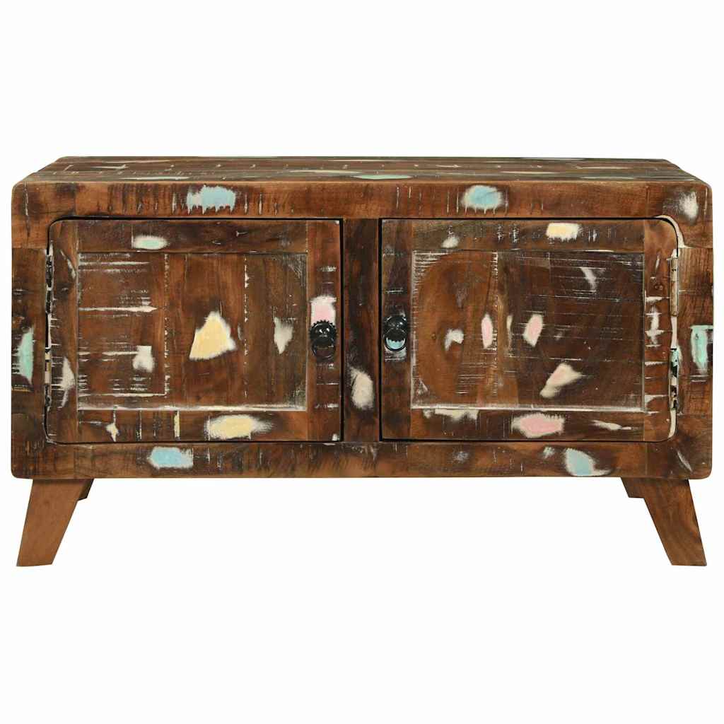 Tavolino da salotto Multicolore Legno Recuperato Massello | homemem39