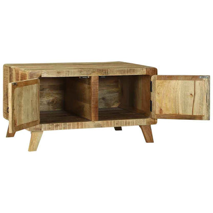 Tavolino da salotto Marrone Legno di mango massello | homemem39