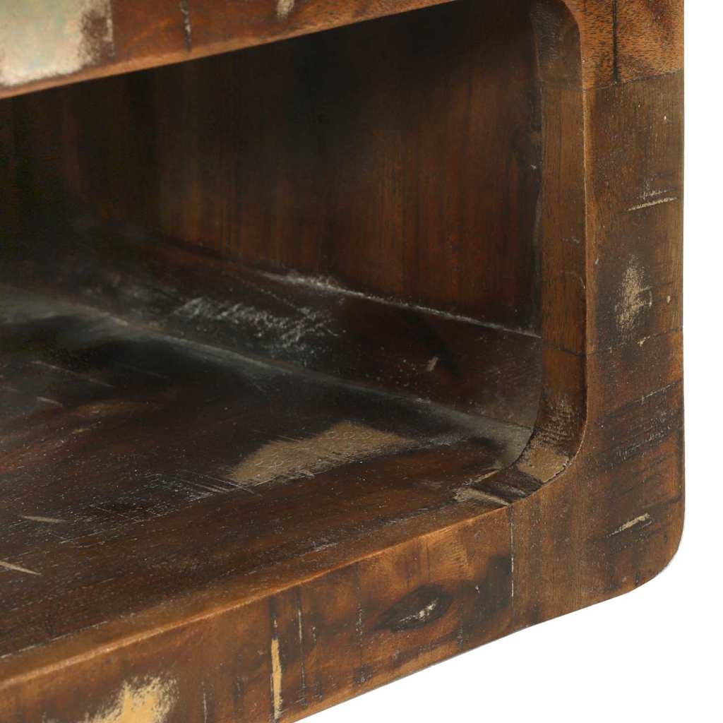 Set mobile TV 3 pcs Multicolore Legno massello di recupero