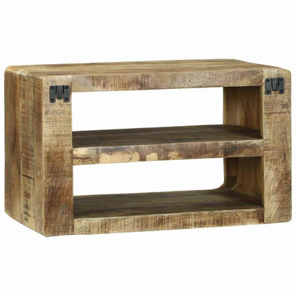 Mobile TV Marrone 60 x 32 x 36 cm Legno massello di mango