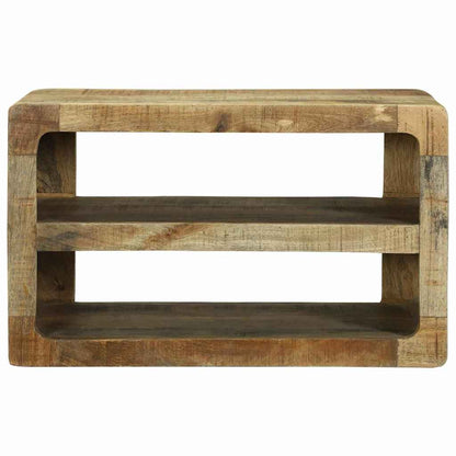 Mobile TV Marrone 60 x 32 x 36 cm Legno massello di mango