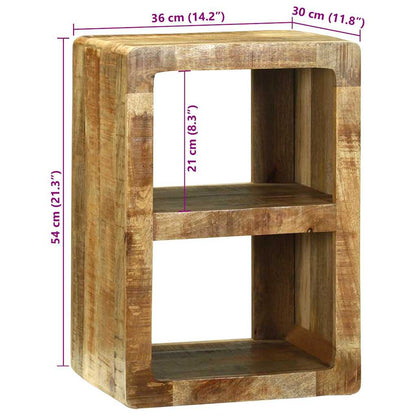 Mobile TV Marrone 36 x 30 x 54 cm Legno massello di mango