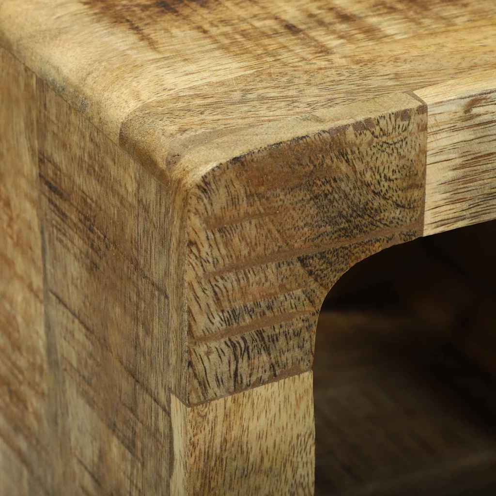 Unità TV 2 pcs Marrone 36 x 30 x 36 cm Legno di mango massello