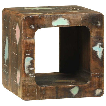 Unità TV 2 pcs Multicolore Legno Recuperato Massello