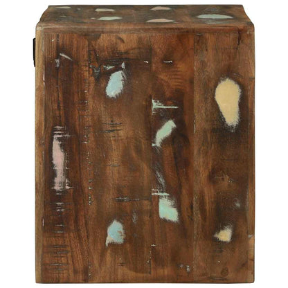 Unità TV 2 pcs Multicolore Legno Recuperato Massello