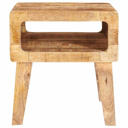 Tavolino Marrone 40 x 32 x 46 cm Legno di mango massello