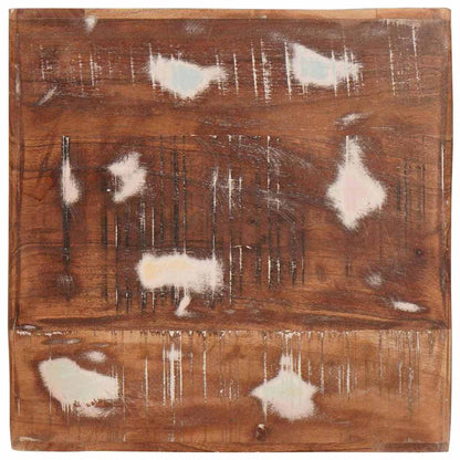 Tavolino Marrone 40 x 40 x 49 cm Legno Recuperato Massello