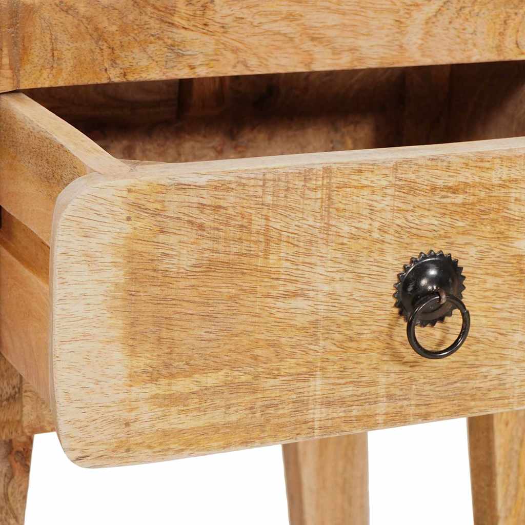 Tavolino Marrone 40 x 32 x 46 cm Legno di mango massello