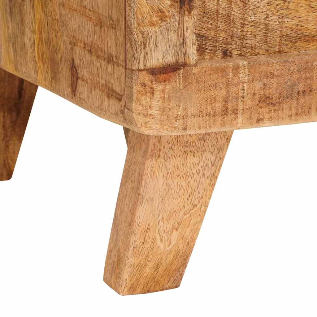 Scatola di Stoccaggio 70 x 35 x 40 cm legno massello di mango