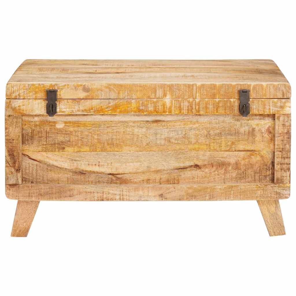 Scatola di Stoccaggio 70 x 35 x 40 cm legno massello di mango