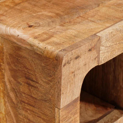 Portabottiglie Marrone 44 x 30 x 35 cm Legno di mango massello