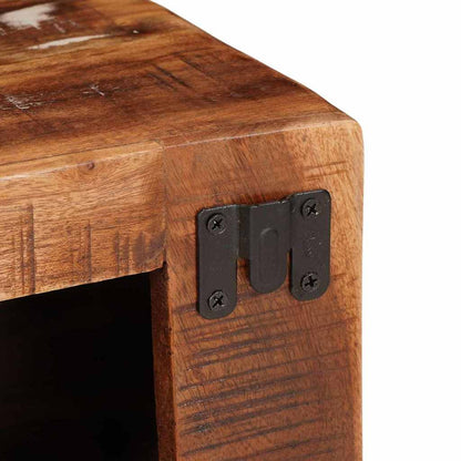 Portabottiglie Marrone Legno Recuperato Massello