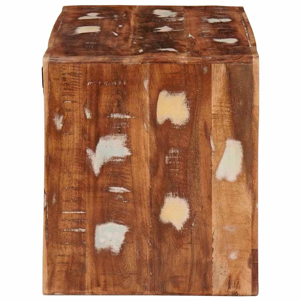 Portabottiglie Marrone Legno Recuperato Massello