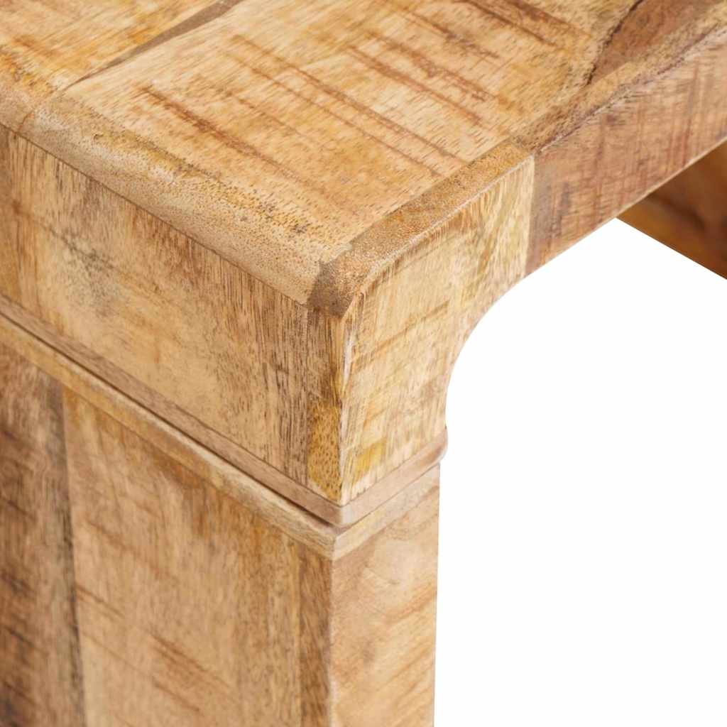 Tavolino Marrone 60 x 35 x 46 cm Legno di mango massello | homemem39
