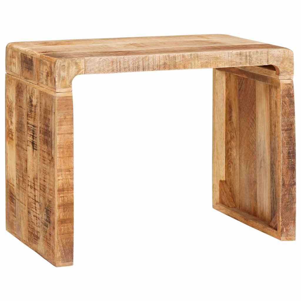 Tavolino Marrone 60 x 35 x 46 cm Legno di mango massello | homemem39