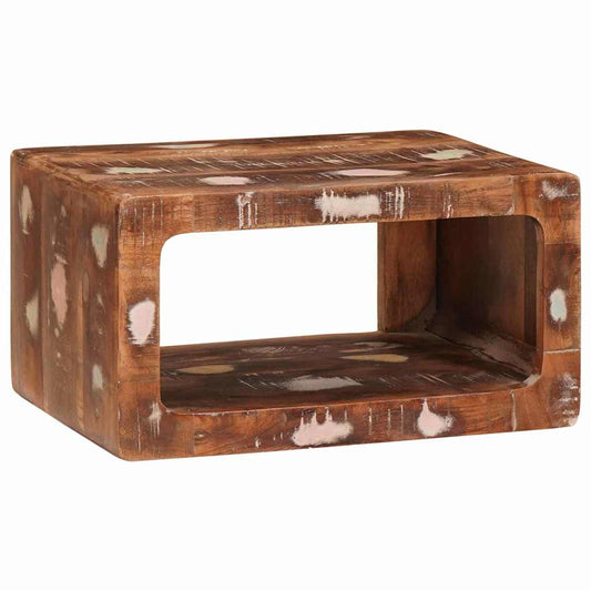 Comodino Marrone 45 x 30 x 24 cm Legno Recuperato Massello