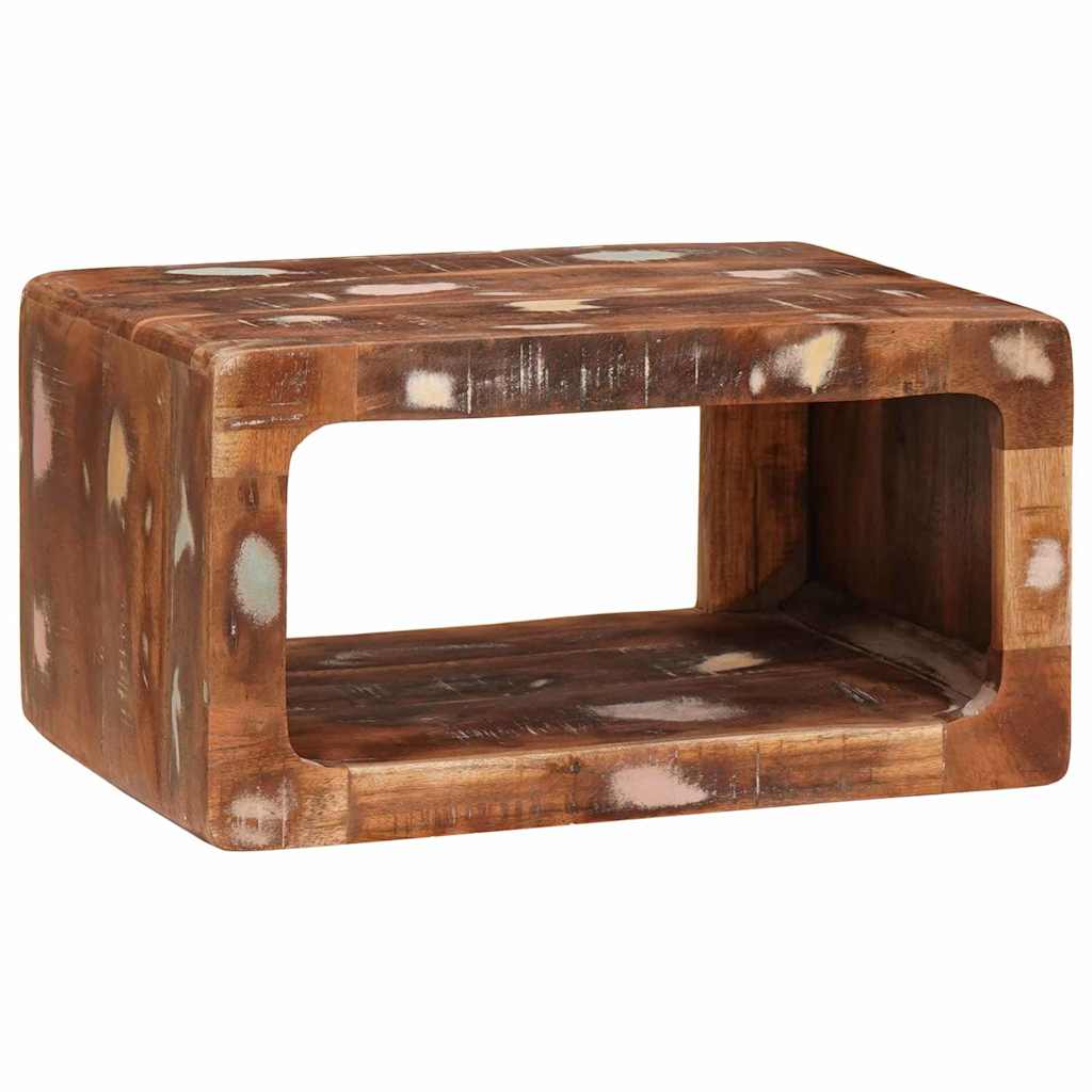 Comodino Marrone 45 x 30 x 24 cm Legno Recuperato Massello | homemem39