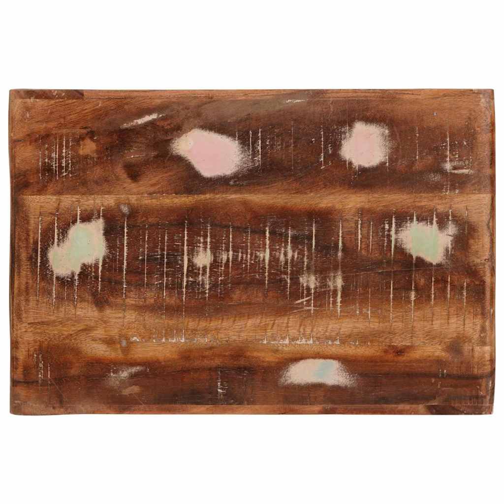 Comodino Marrone 45 x 30 x 24 cm Legno Recuperato Massello | homemem39