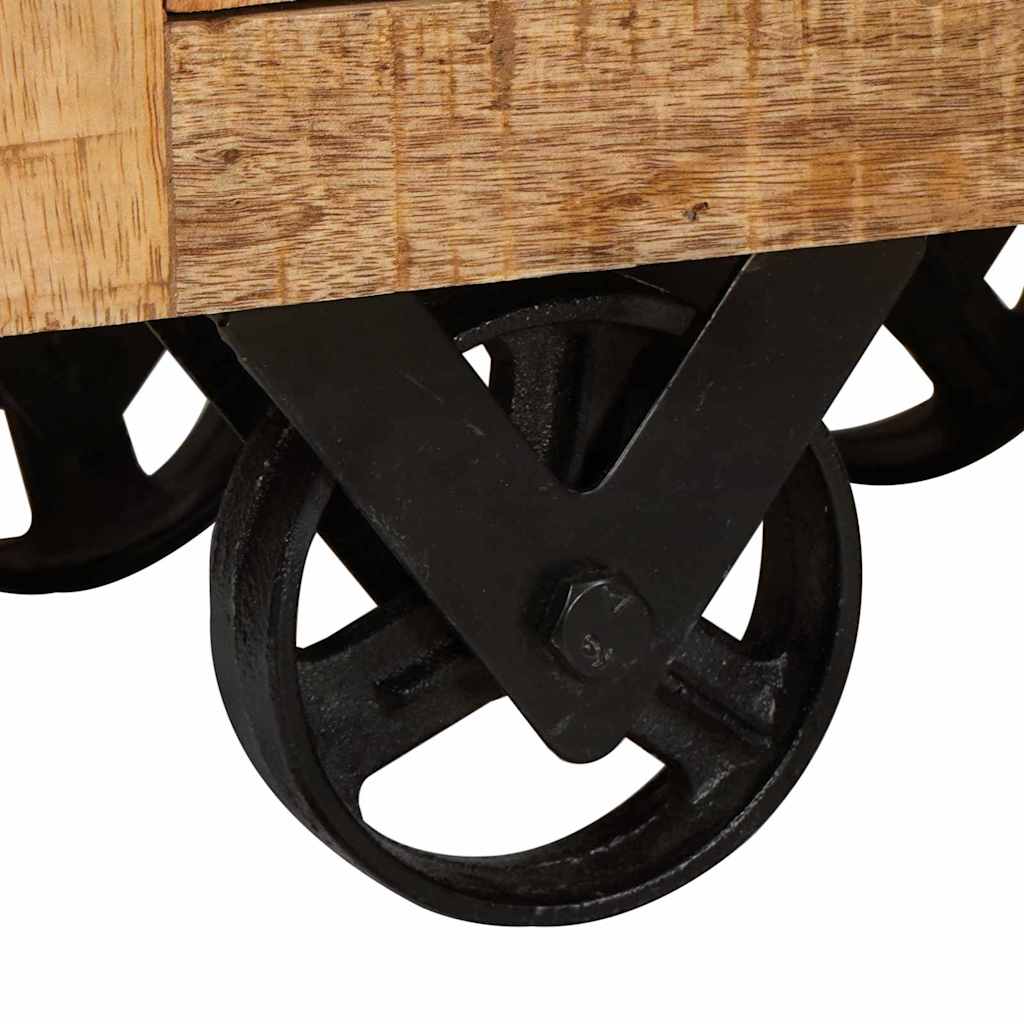 Credenza Marrone 40 x 30 x 120,5 cm legno massello di mango