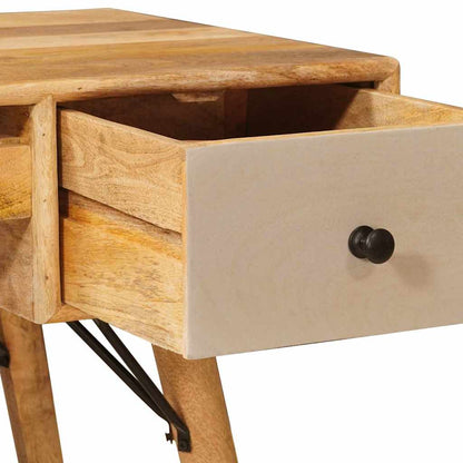 Scrivania Marrone 110 x 55 x 76 cm Legno di mango massello