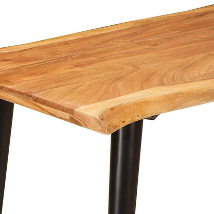 Tavoli da pranzo Marrone e Nero 110 x 55 x 78 cm