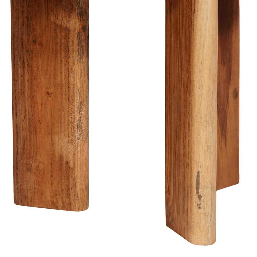 Tavoli da Caffè Nido 3 pcs Marrone Legno di Acacia Massello | homemem39