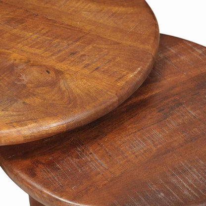 Tavoli da Caffè Nido 3 pcs Legno di mango massello | homemem39