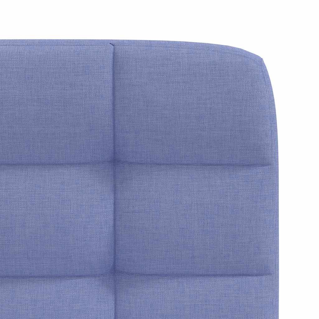 Sedie da Pranzo 2 pz Blu Jeans in Tessuto | homemem39