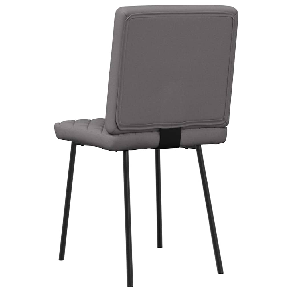 Sedie da Pranzo 2 pz Grigie in Similpelle | homemem39