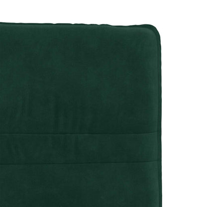 Sedie da Pranzo 2 pz Verde Scuro in Velluto | homemem39
